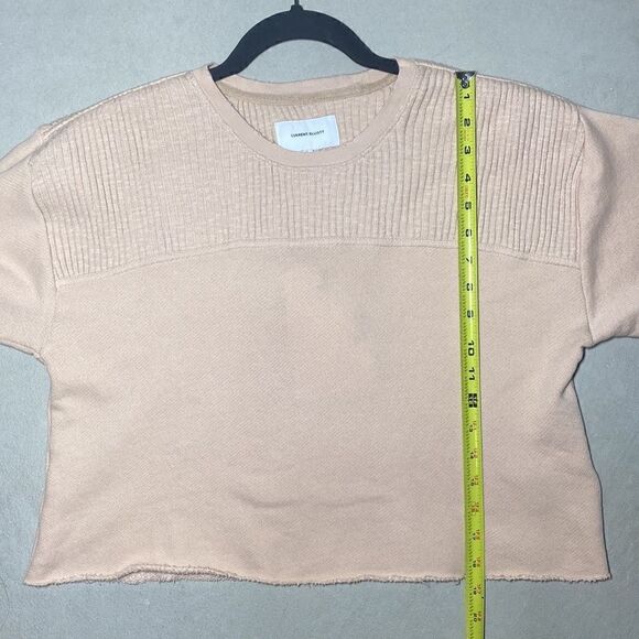 NWT MSRP $198 Current/Elliott Acture Knit Cropped Sweater Women's Size 2 (US6-8) - Picture 8 of 10